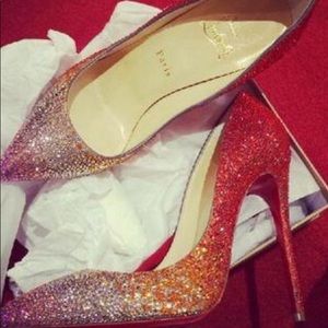 SOLD - Christian Louboutin Swarovski Pigalle